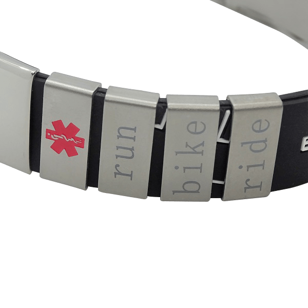Medical Alert Bracelets for Men & Women Kids Engraving Adjustable Stainless  Steel Mesh Emergency Medical ID Bracelets Wristband – the best products in  the Joom Geek online store
