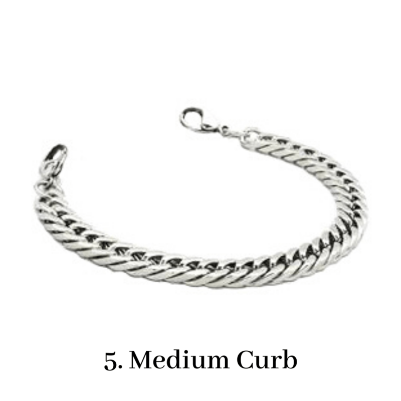 Thick Silver Link Chain Bracelet  Marla Aaron